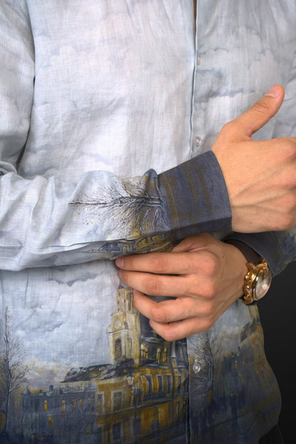 Old Town Twilight Sketch Shirt