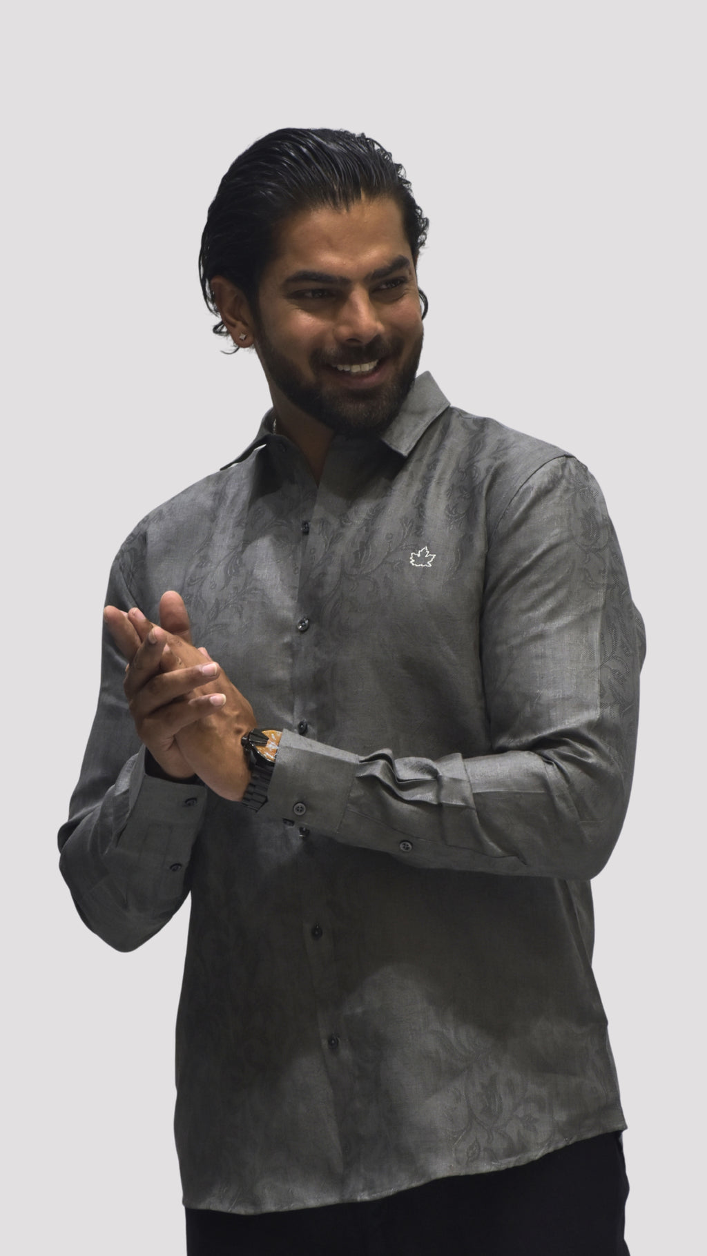 Slate Jacquard