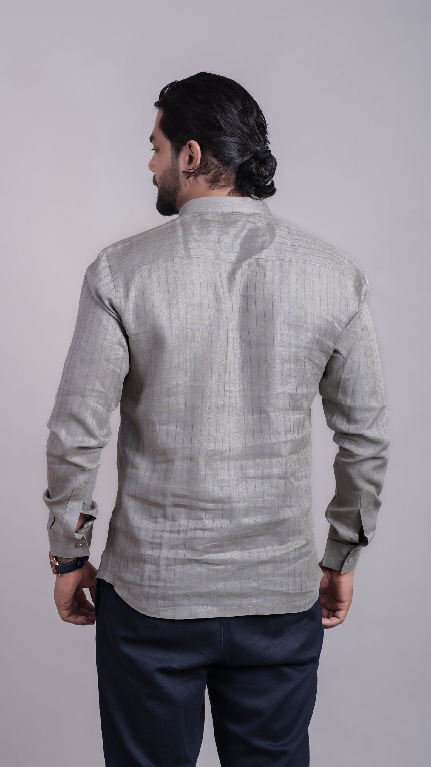 Grey Drift Kurta
