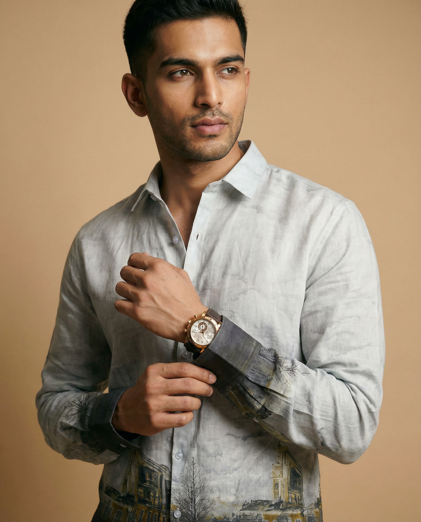 Old Town Twilight Sketch Shirt