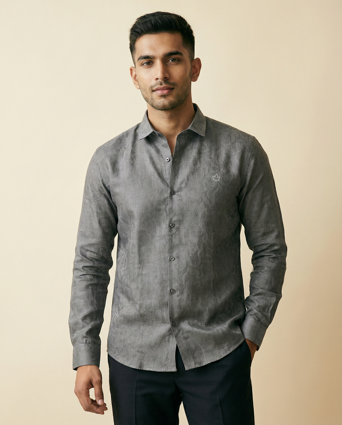 Slate Jacquard